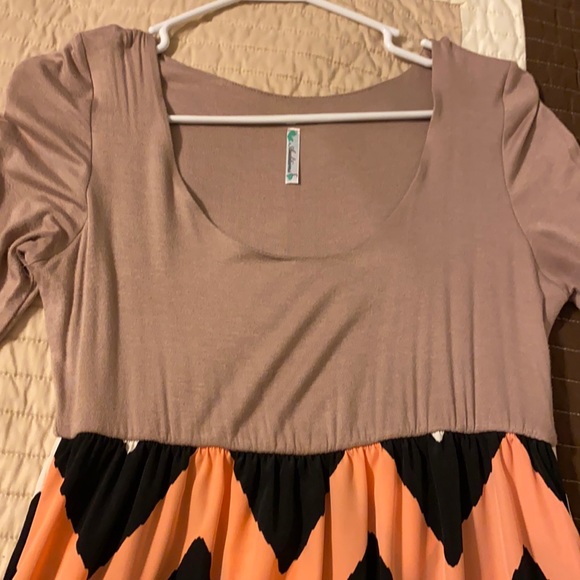 Pink Lily Dresses & Skirts - Only worn twice! Full length maxi dress!